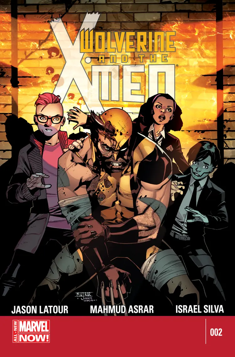 Couverture de Wolverine & the X-Men (2014) #2