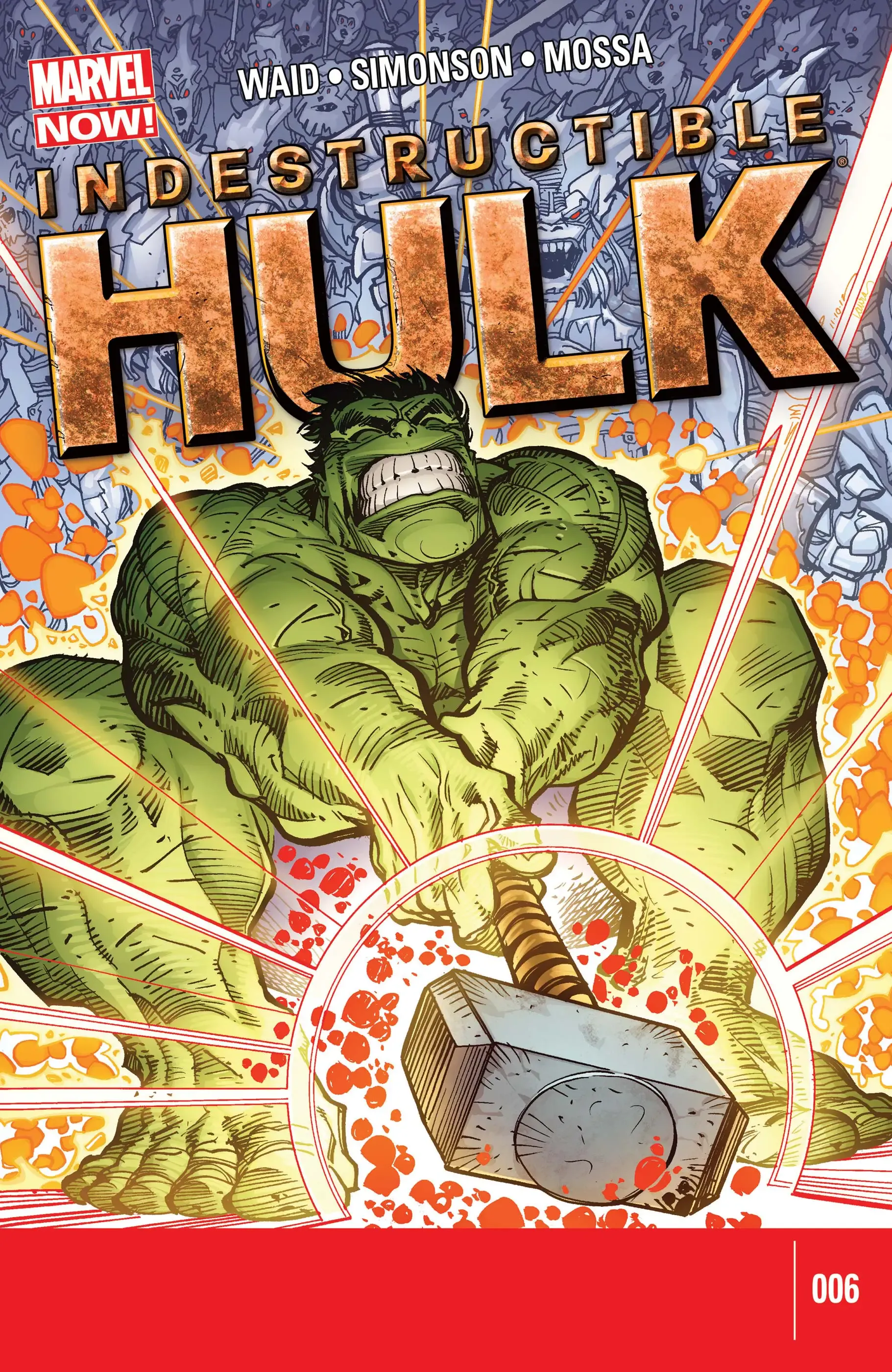 Couverture de Indestructible Hulk (2012) #6