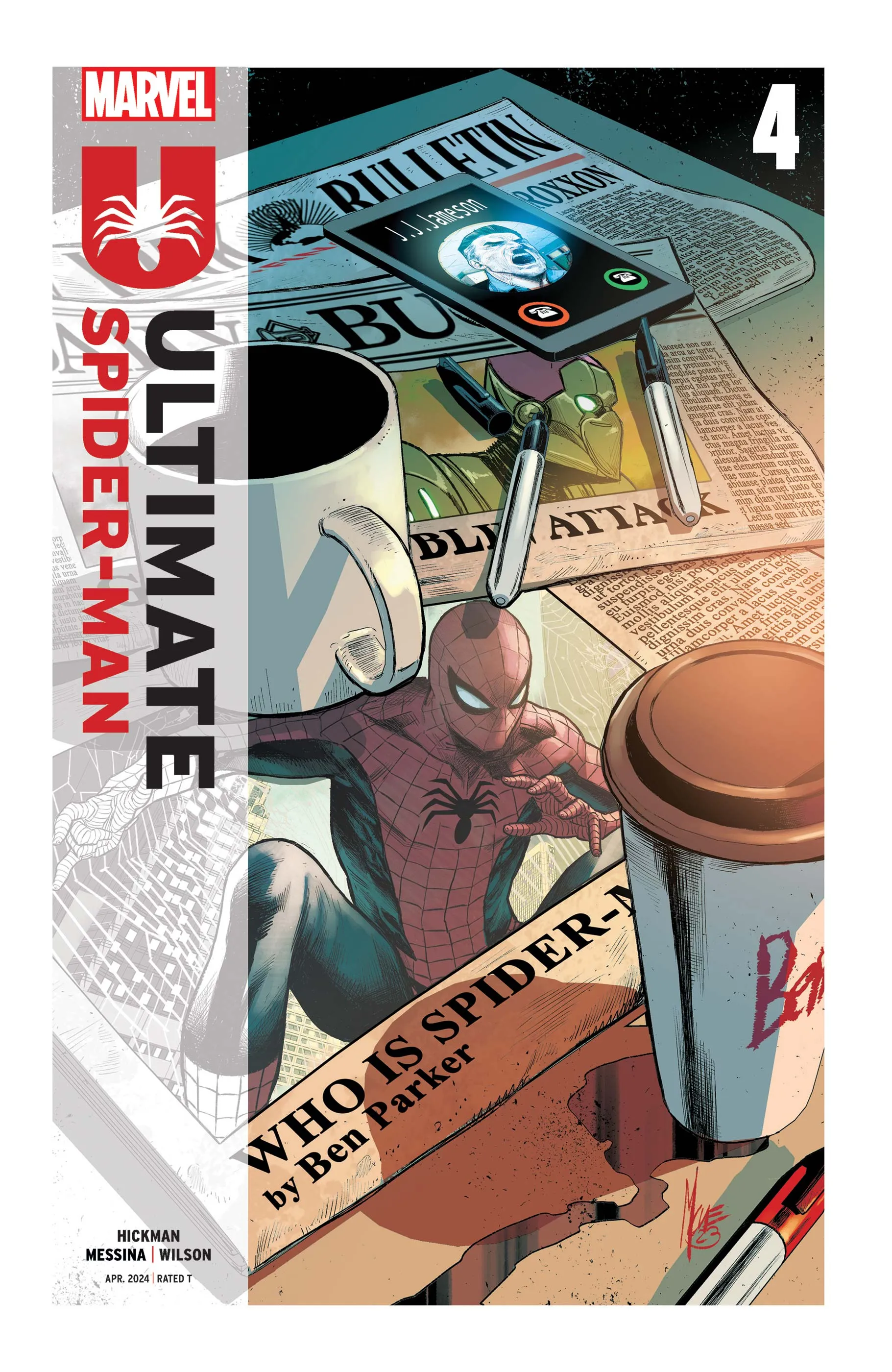 Couverture de Ultimate Spider-Man (2024) #4