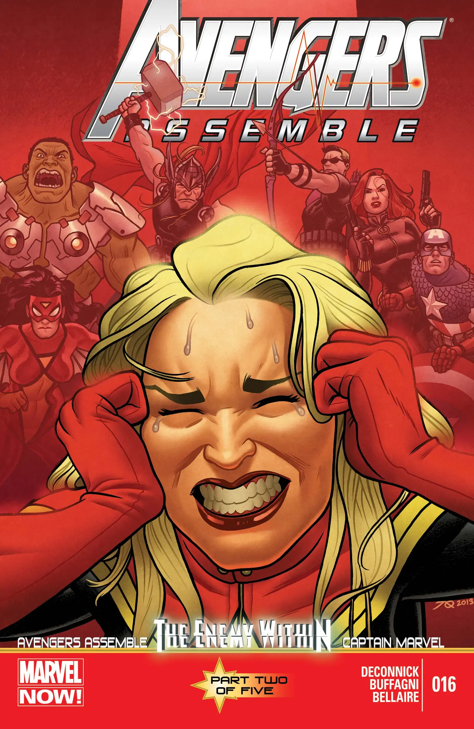 Couverture de Avengers Assemble (2012) #16