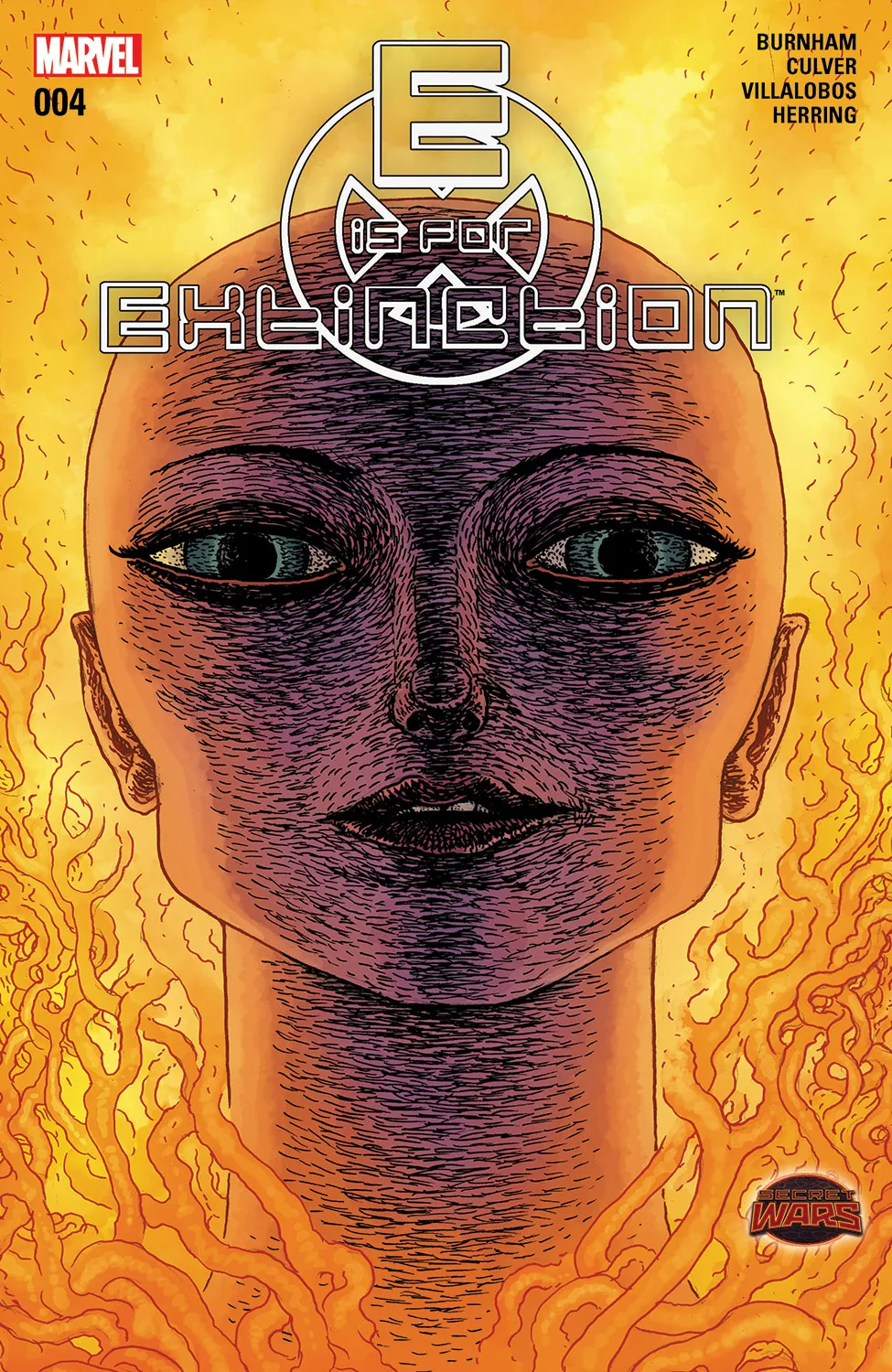 Couverture de E is for Extinction (2015) #4
