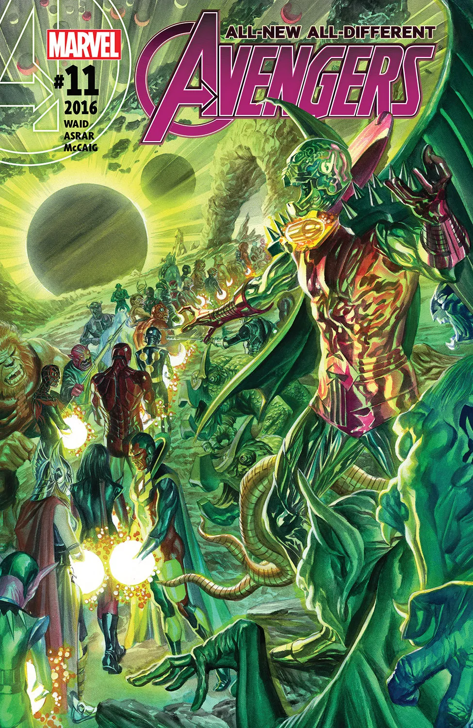 Couverture de All-New, All-Different Avengers (2015) #11