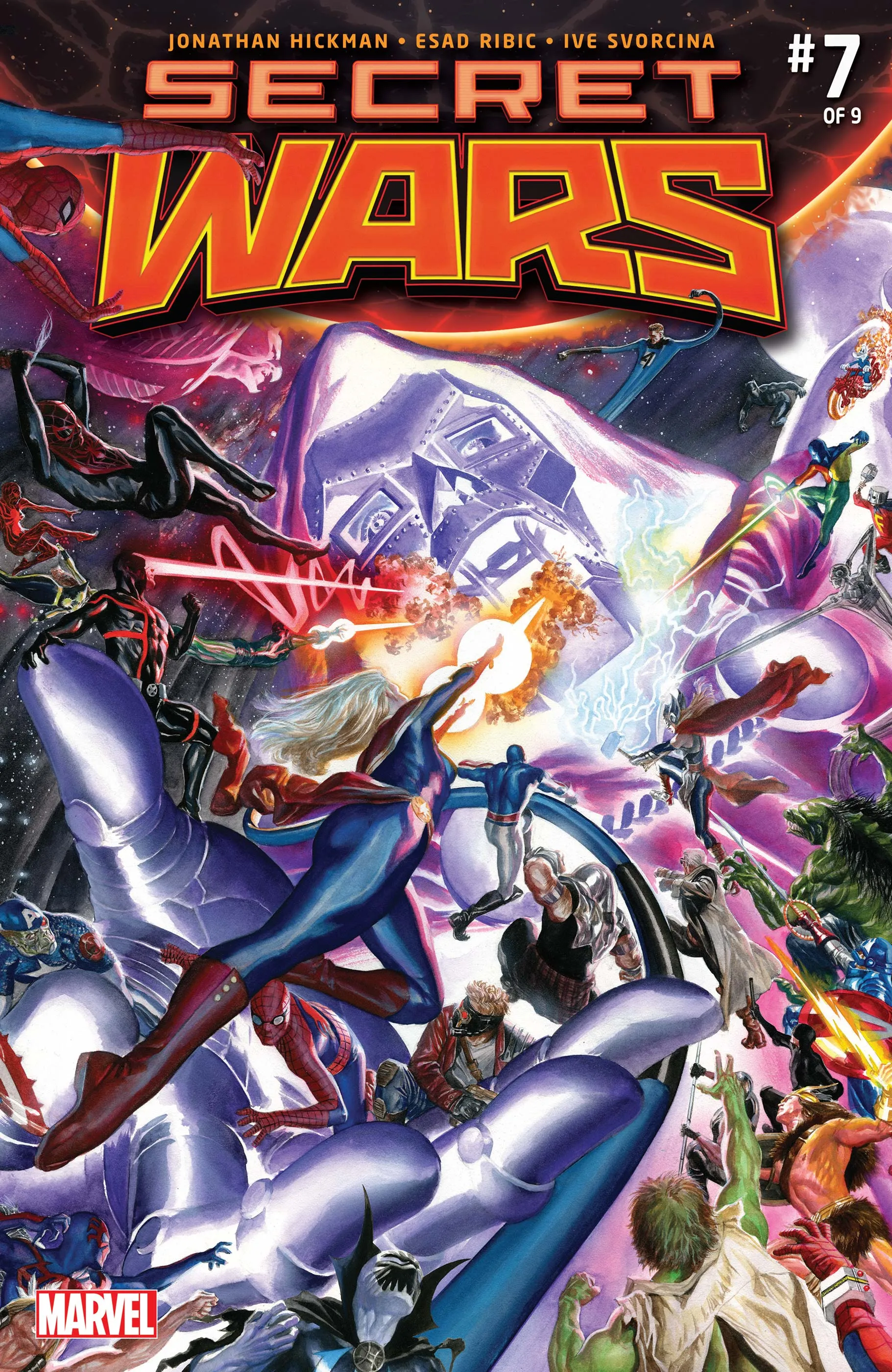 Couverture de Secret Wars (2015) #7