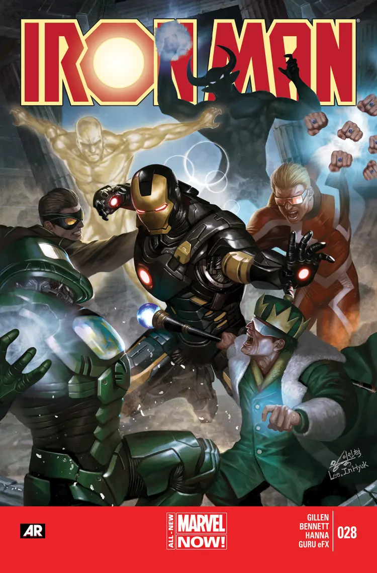 Couverture de Iron Man (2012) #28