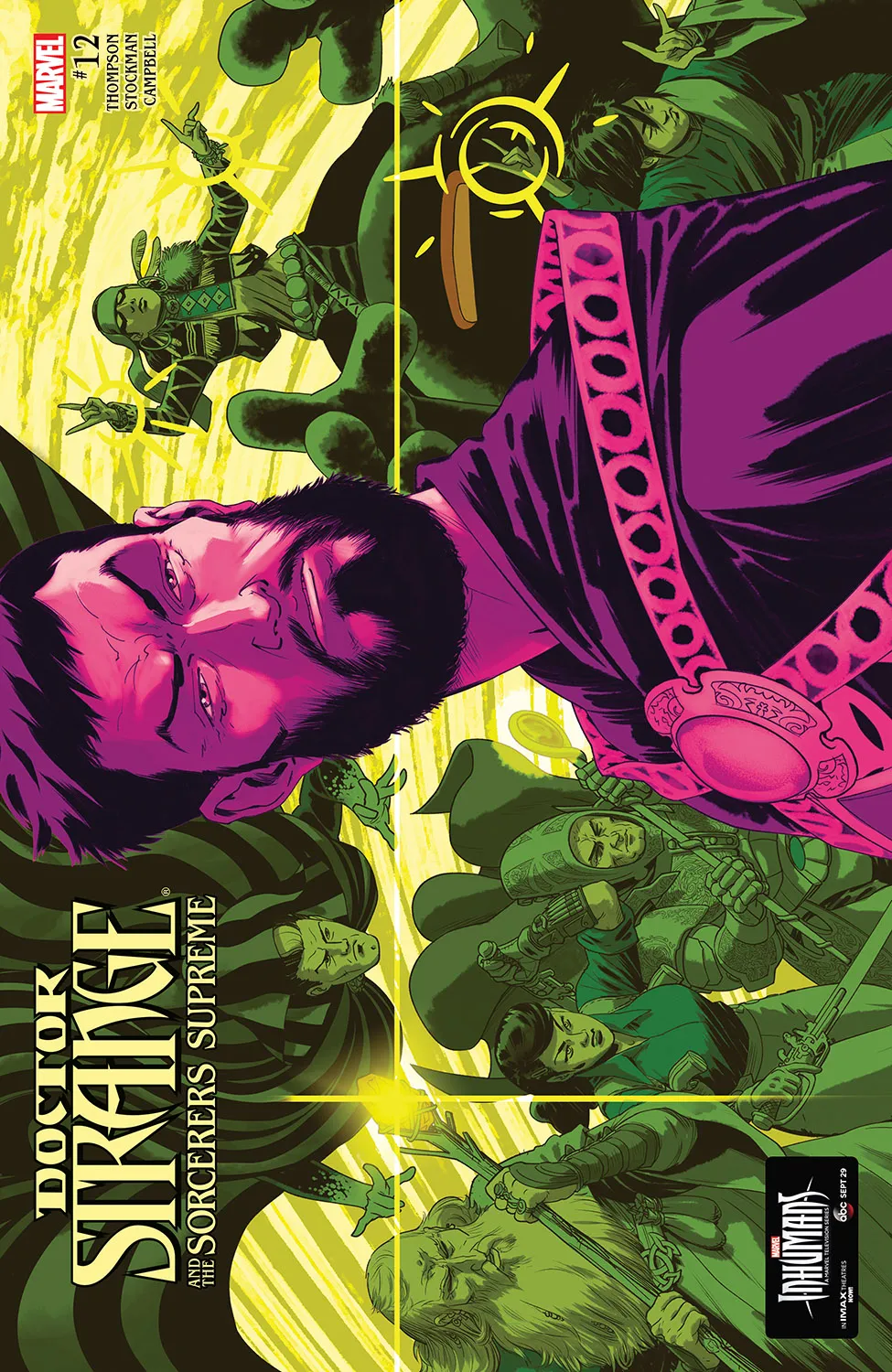 Couverture de Doctor Strange and the Sorcerers Supreme (2016) #12
