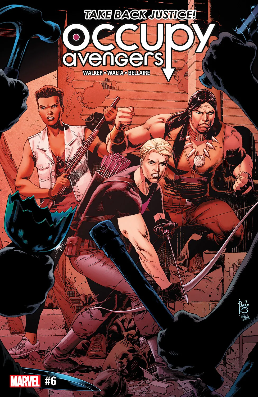 Couverture de Occupy Avengers (2016) #6