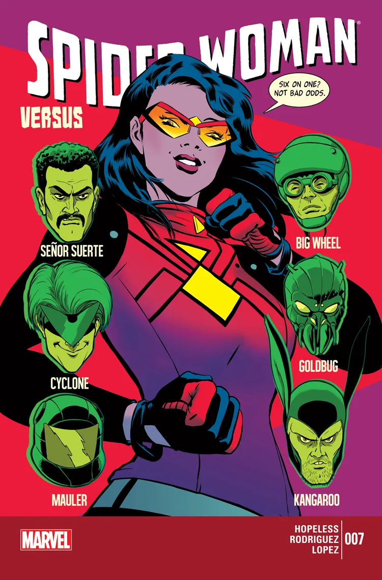 Couverture de Spider-Woman (2014) #7