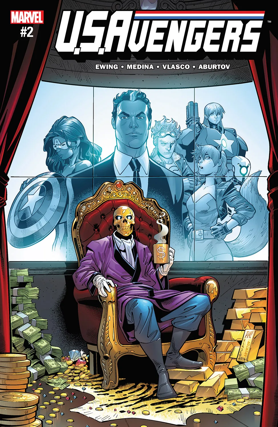 Couverture de U.S.Avengers (2017) #2
