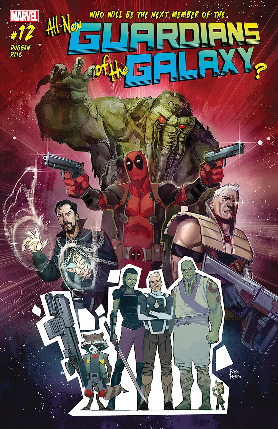 Couverture de All-New Guardians of the Galaxy (2017) #12