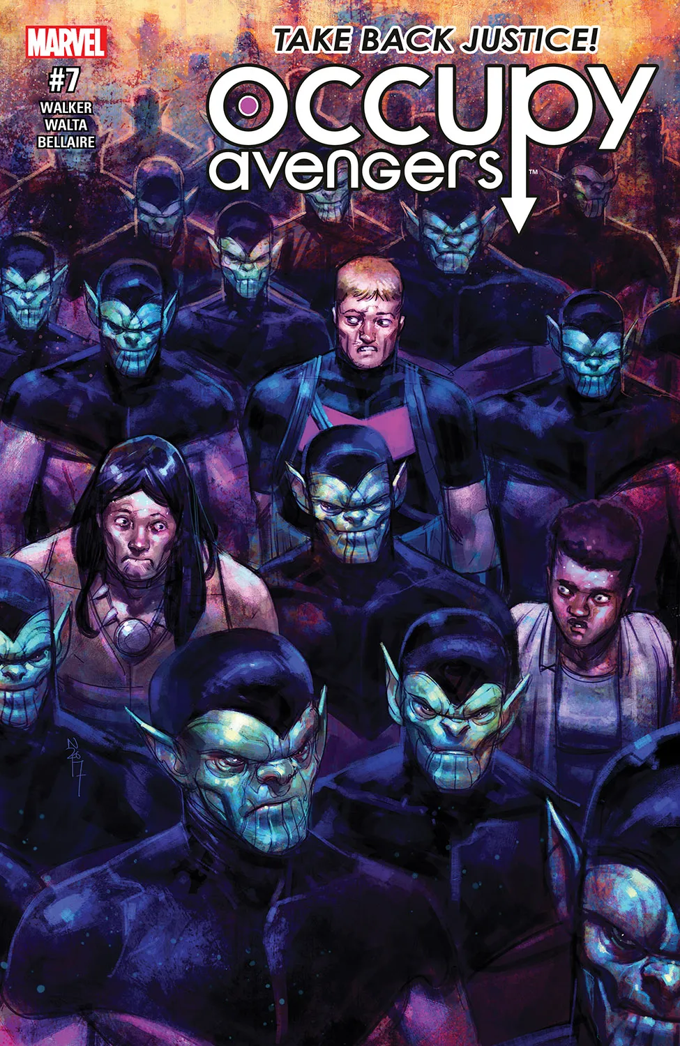 Couverture de Occupy Avengers (2016) #7