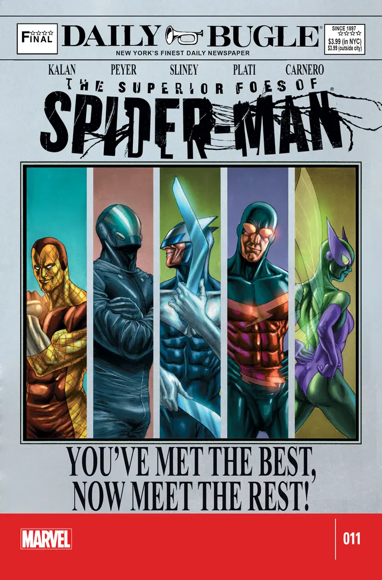 Couverture de The Superior Foes of Spider-Man (2013) #11