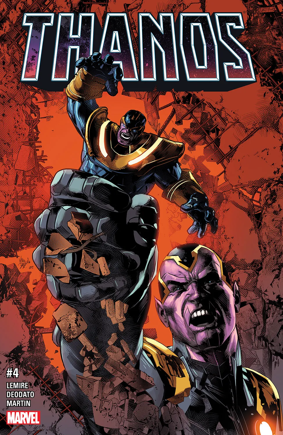 Couverture de Thanos (2016) #4