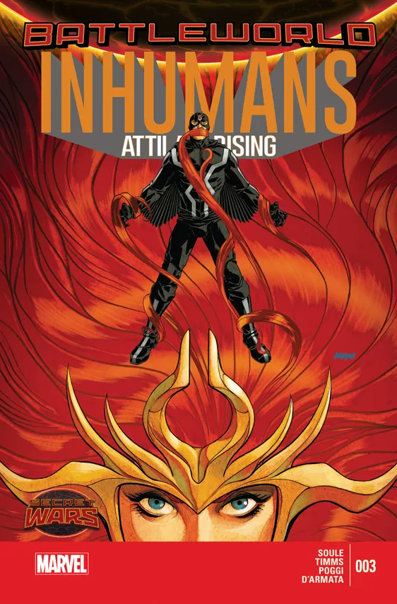 Couverture de Inhumans: Attilan Rising (2015) #3
