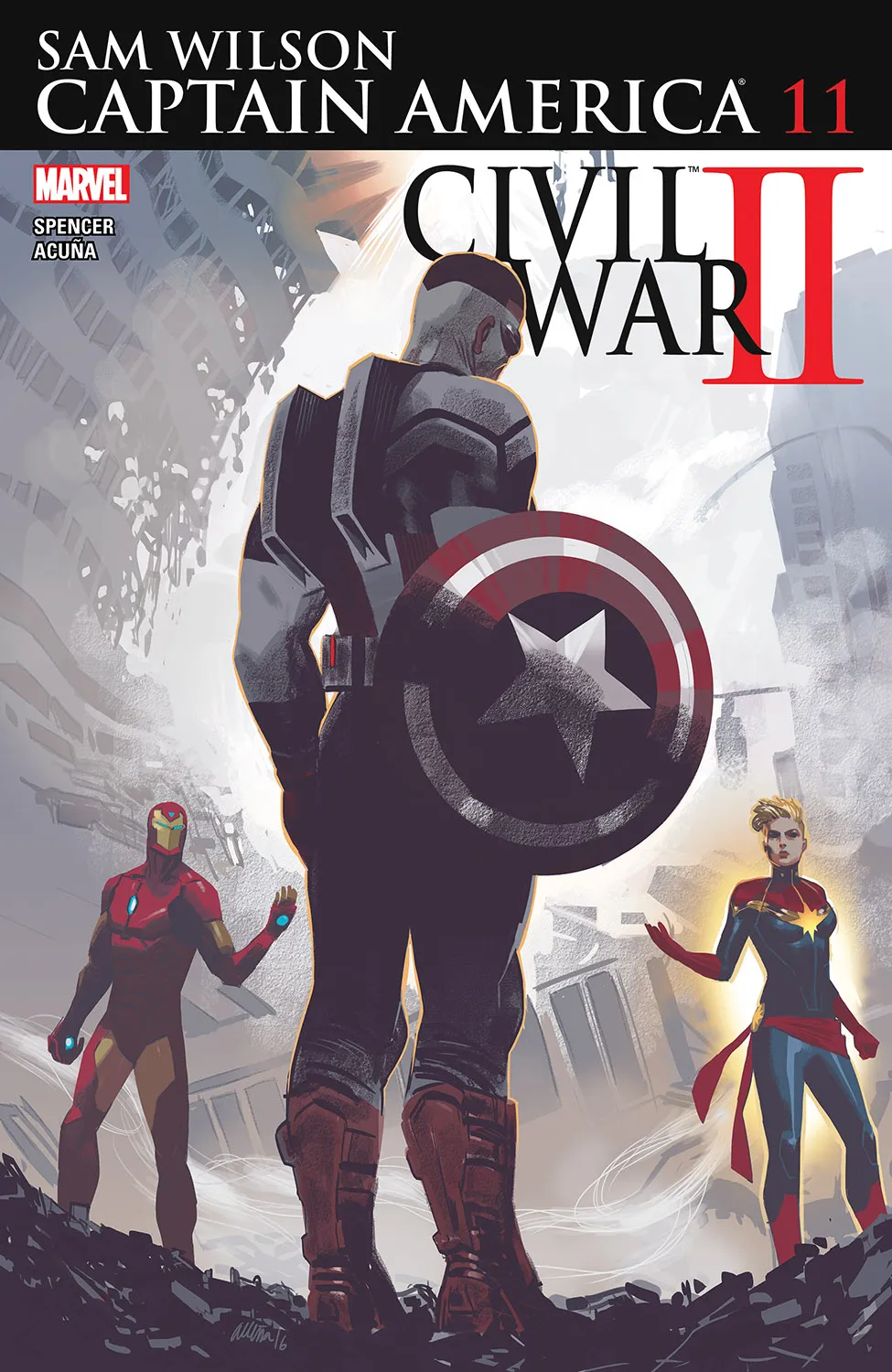 Couverture de Captain America: Sam Wilson (2015) #11