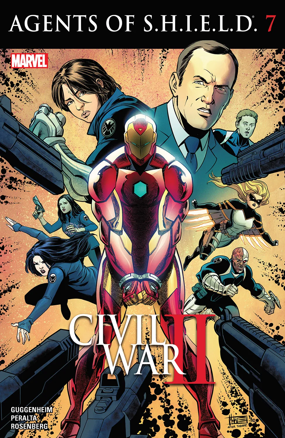 Couverture de Agents of S.H.I.E.L.D. (2016) #7