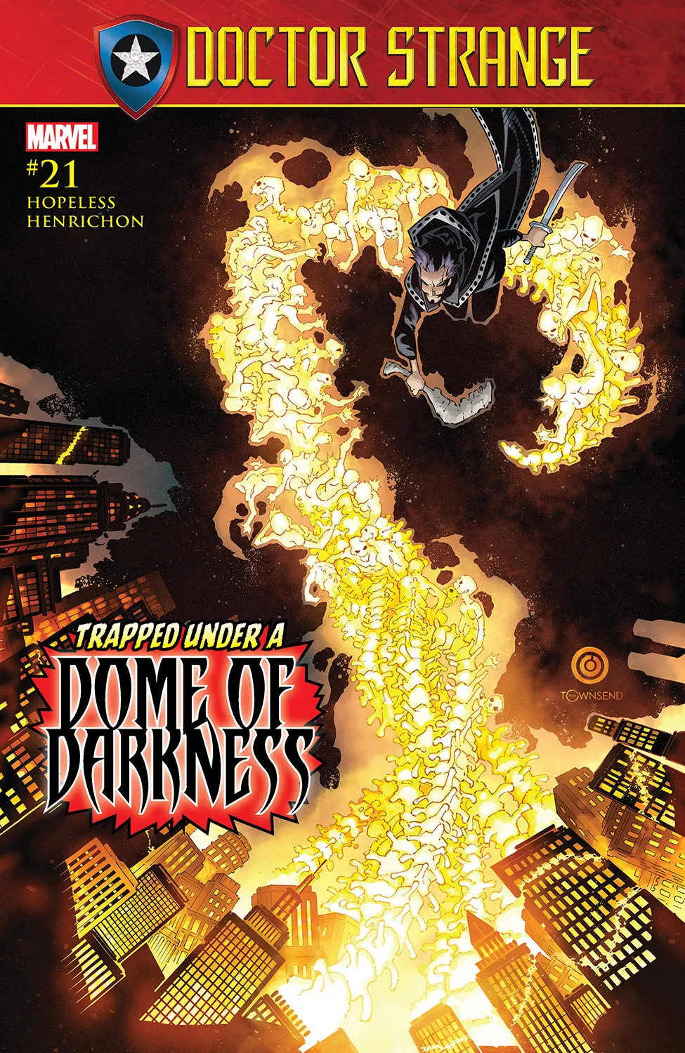 Couverture de Doctor Strange (2015) #21