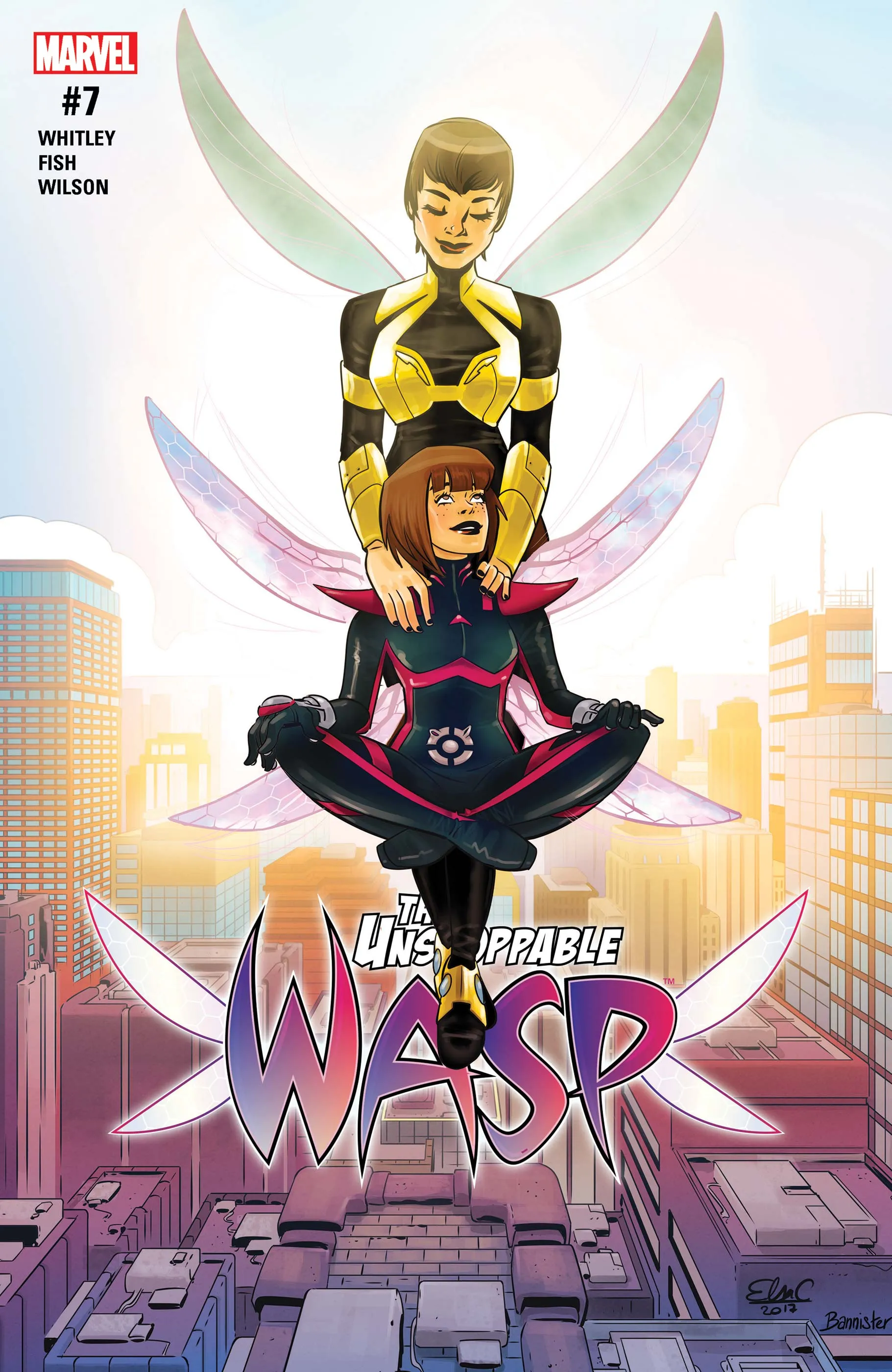 Couverture de The Unstoppable Wasp (2017) #7