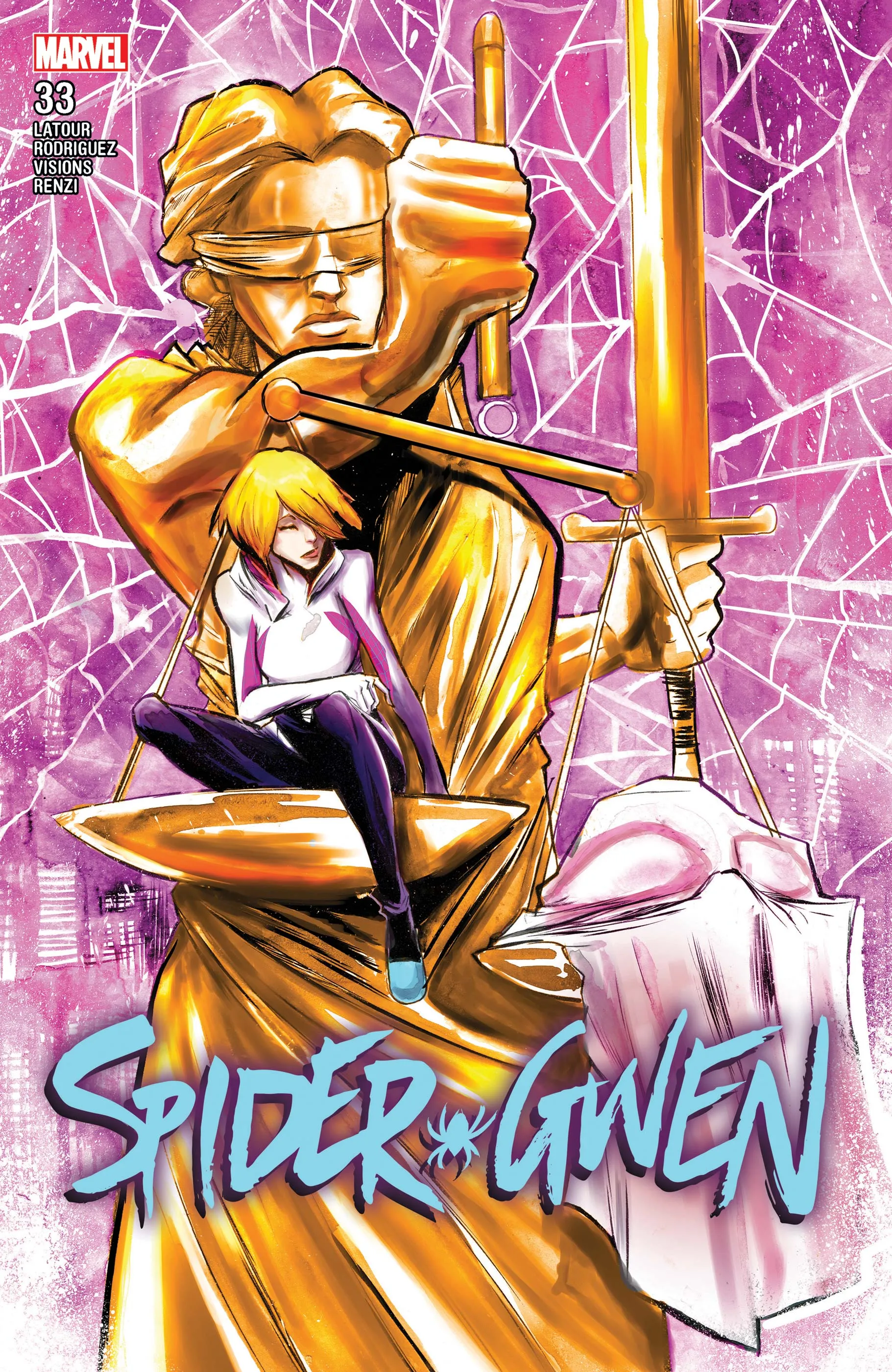 Couverture de Spider-Gwen (2015) #33