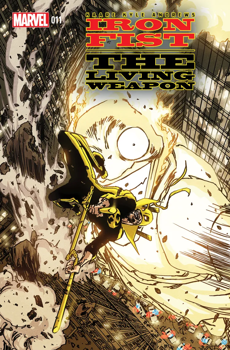 Couverture de Iron Fist: The Living Weapon (2014) #11
