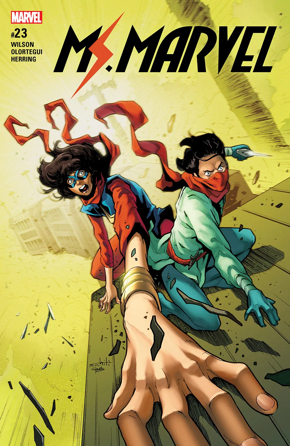 Couverture de Ms. Marvel (2015) #23