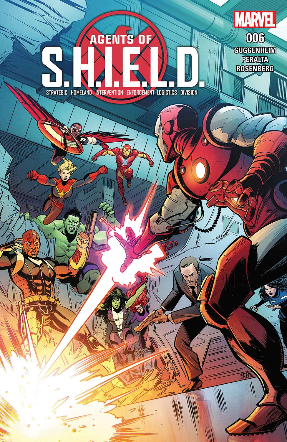 Couverture de Agents of S.H.I.E.L.D. (2016) #6