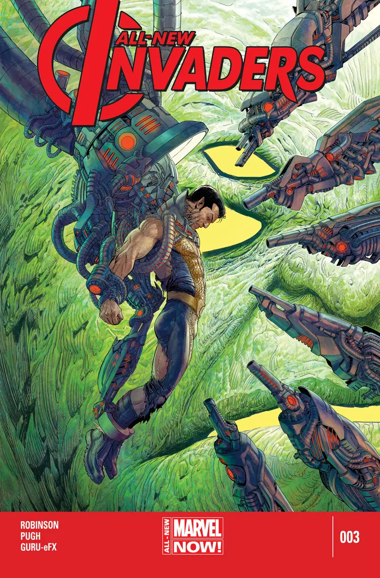 Couverture de All-New Invaders (2014) #3