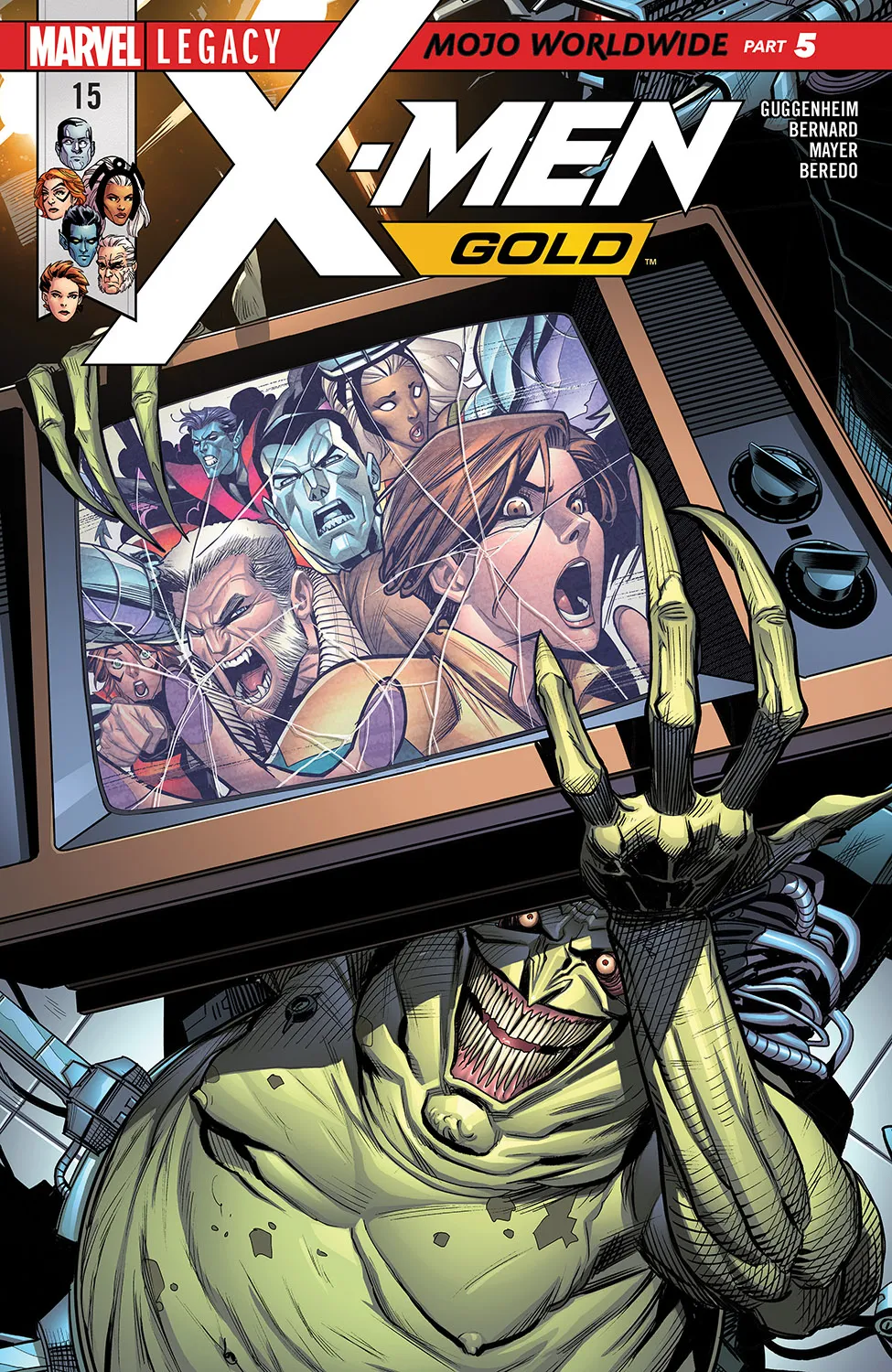 Couverture de X-Men: Gold (2017) #15