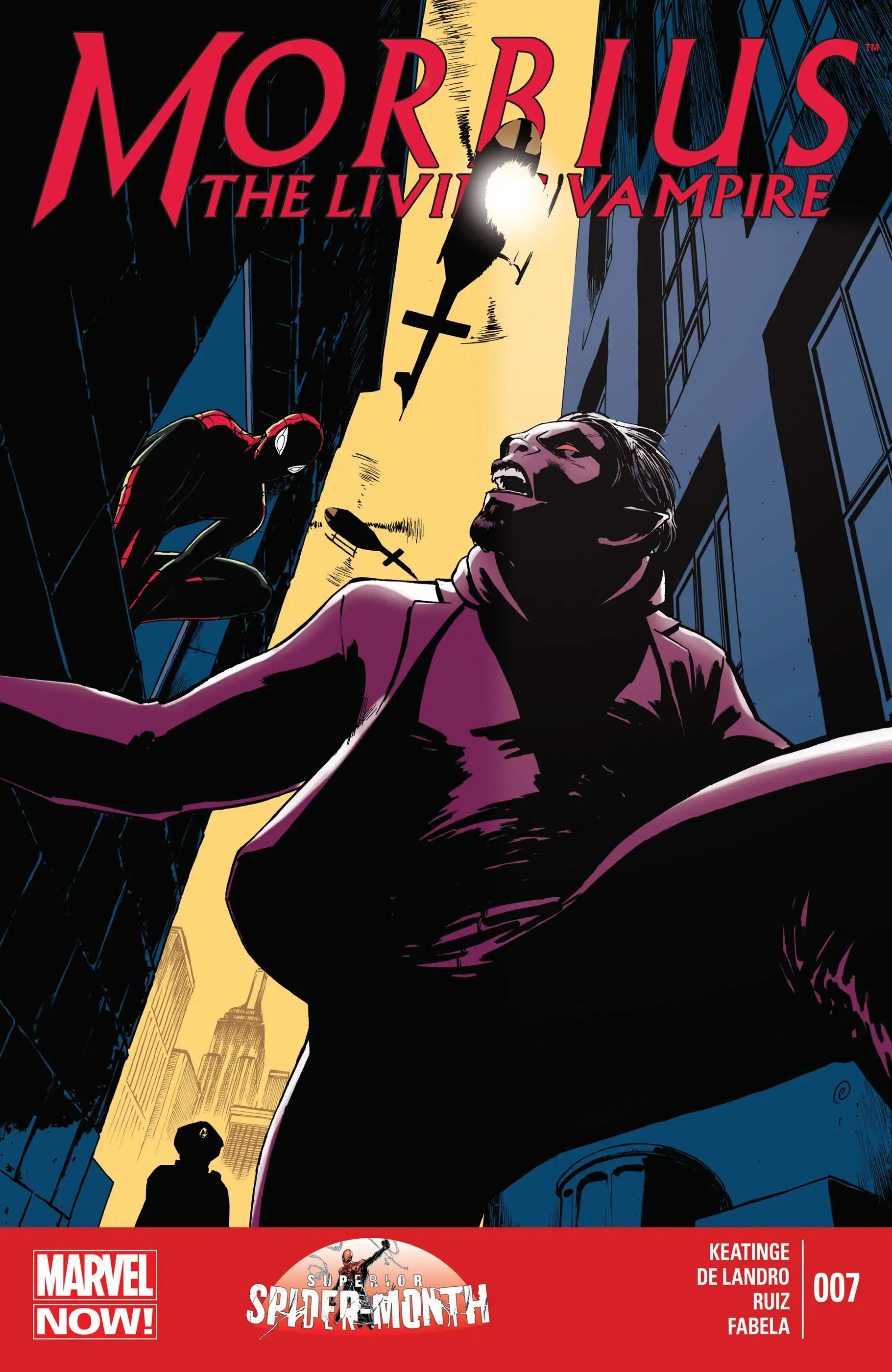 Couverture de Morbius: The Living Vampire (2013) #7