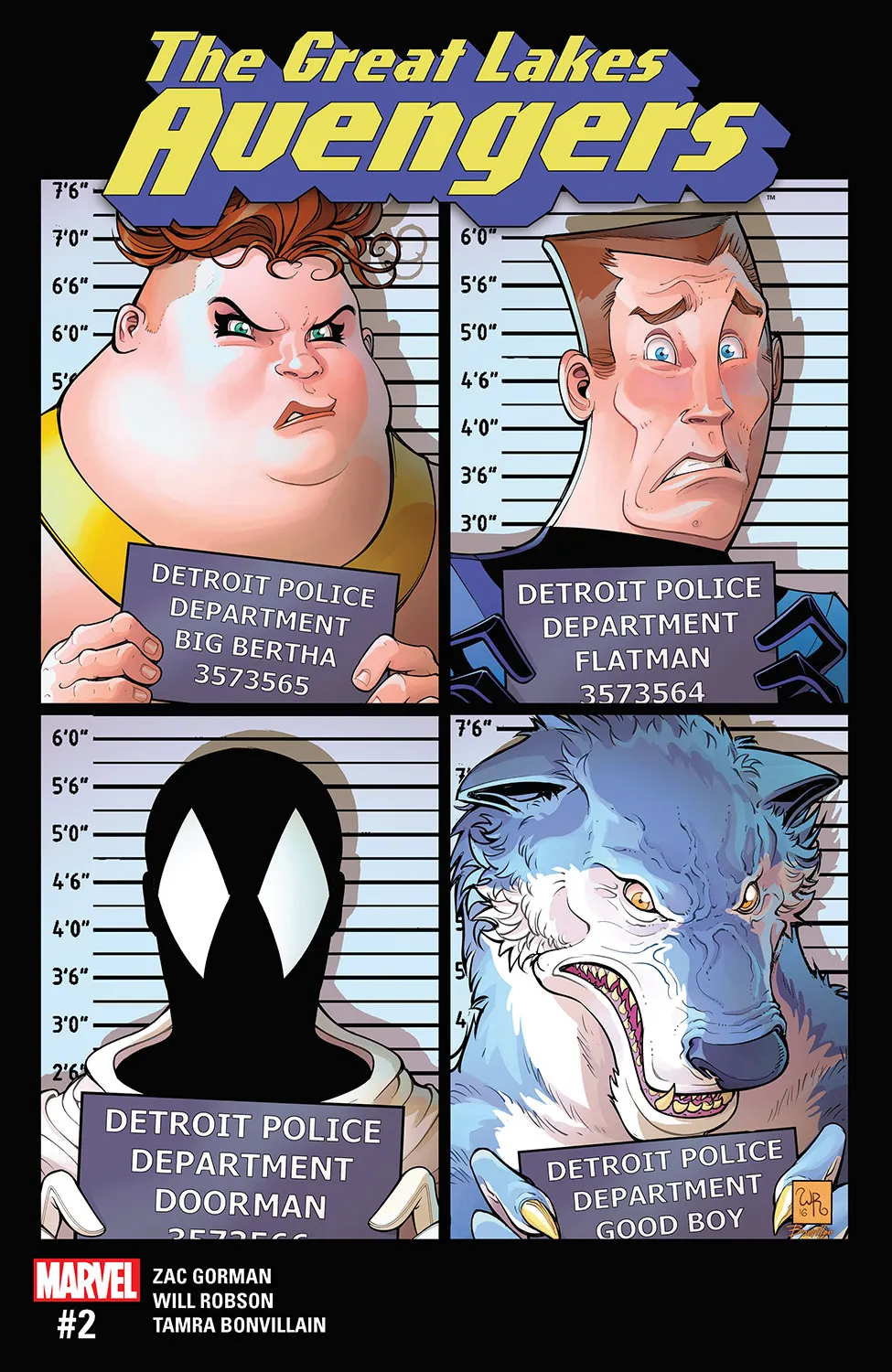 Couverture de Great Lakes Avengers (2016) #2