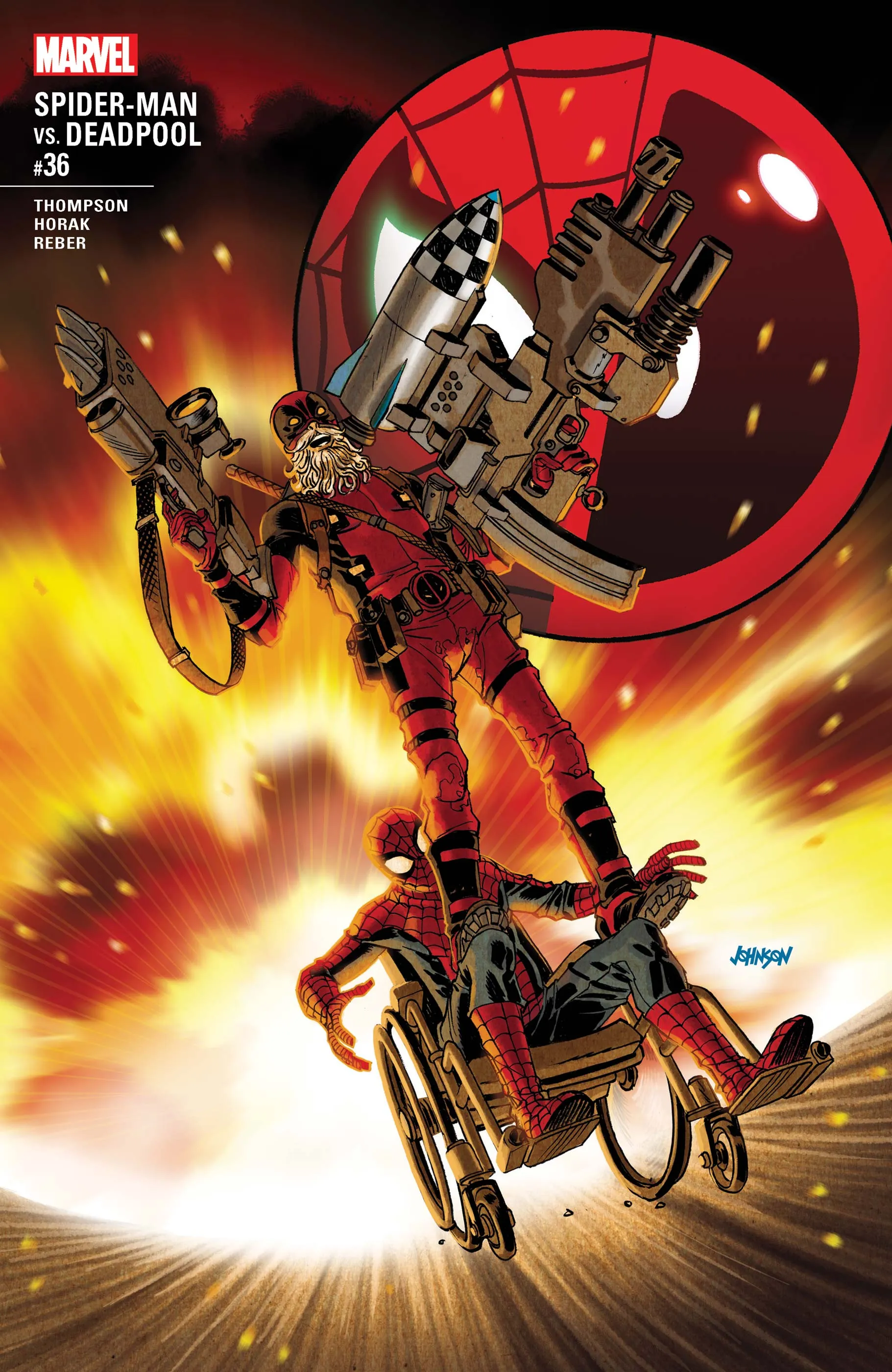 Couverture de Spider-Man/Deadpool (2016) #36