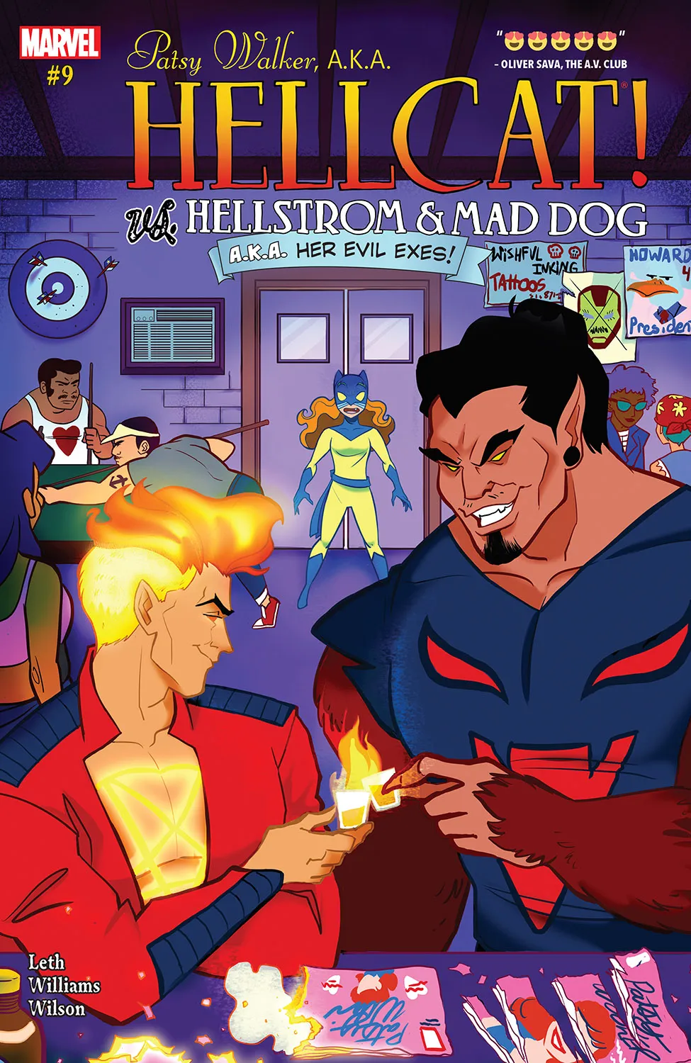 Couverture de Patsy Walker, a.K.a. Hellcat! (2015) #9