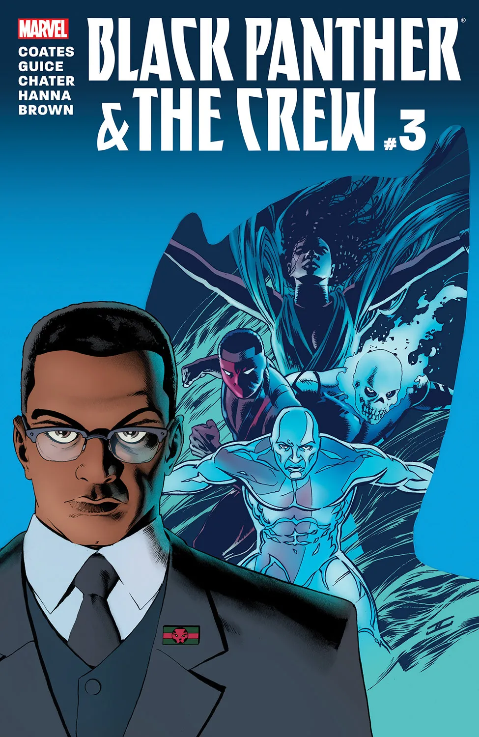 Couverture de Black Panther and the Crew (2017) #3