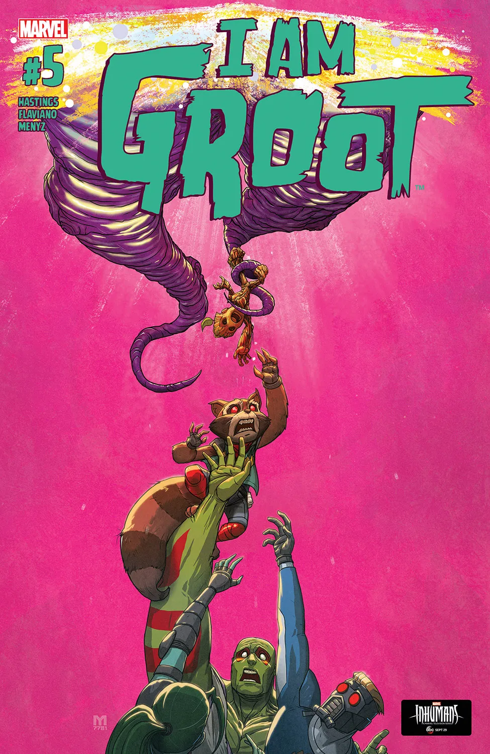 Couverture de I Am Groot (2017) #5