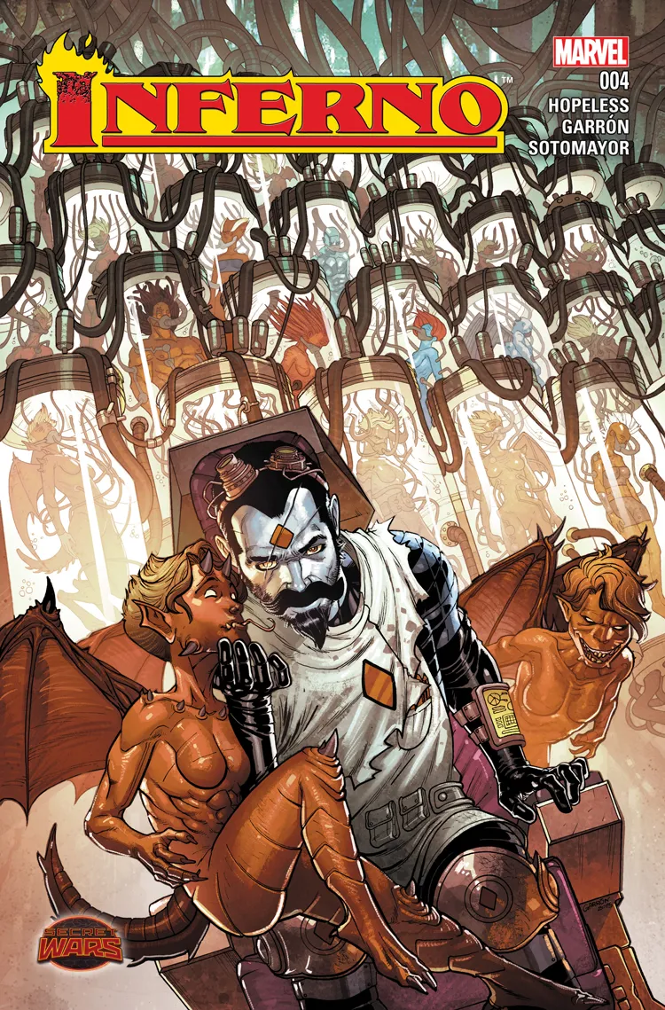 Couverture de Inferno (2015) #4