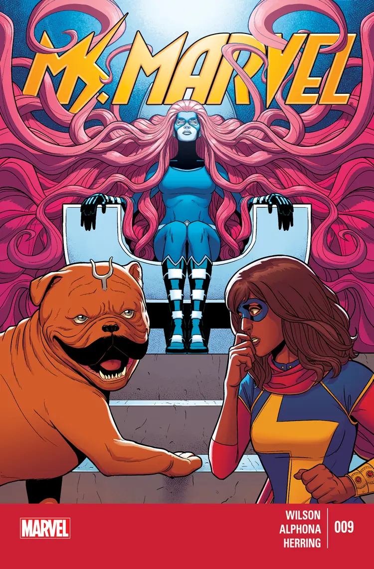 Couverture de Ms. Marvel (2014) #9