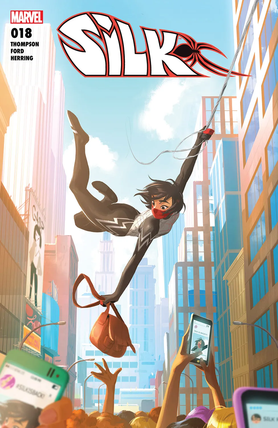 Couverture de Silk (2015) #18