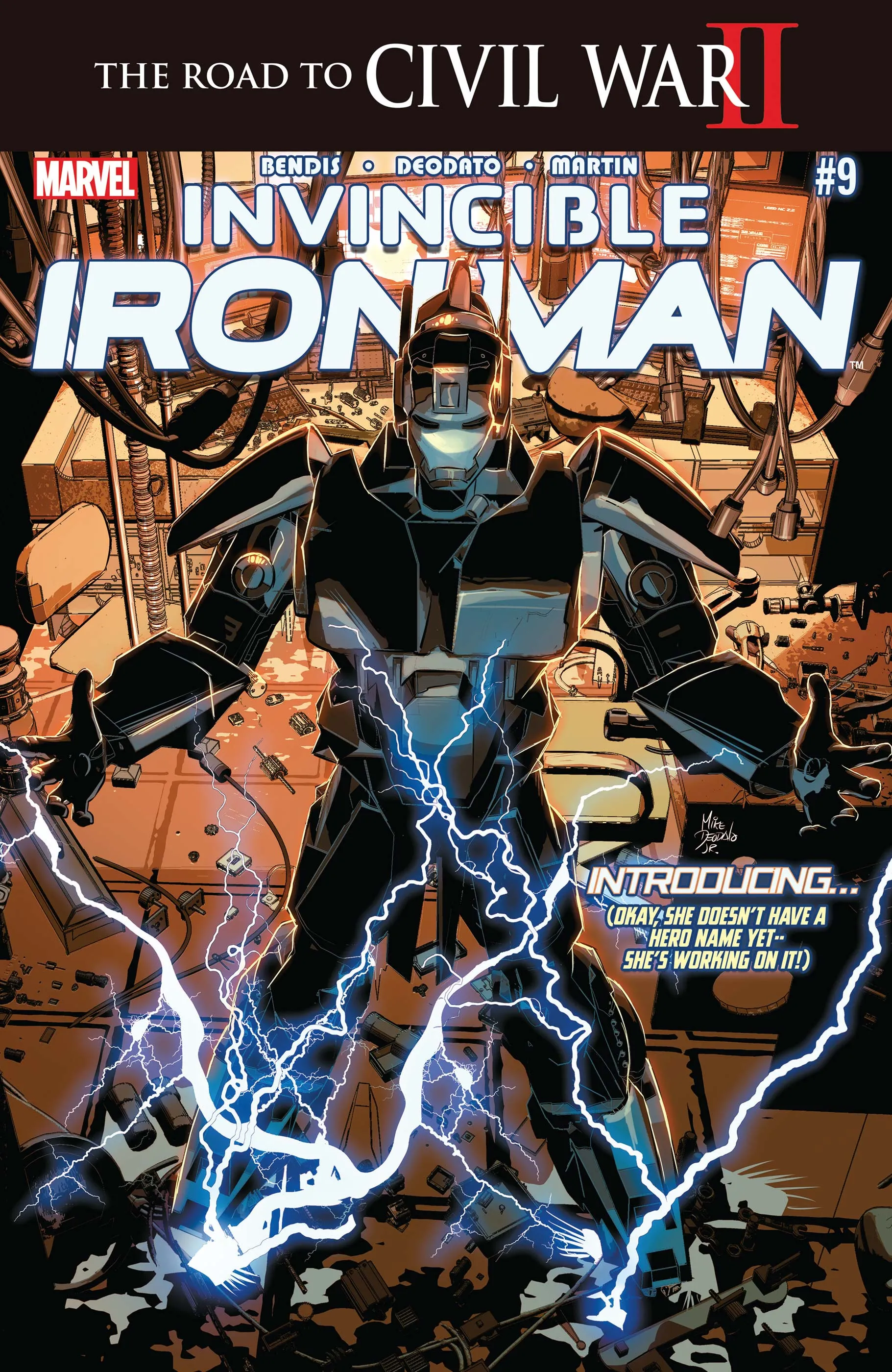 Couverture de Invincible Iron Man (2015) #9