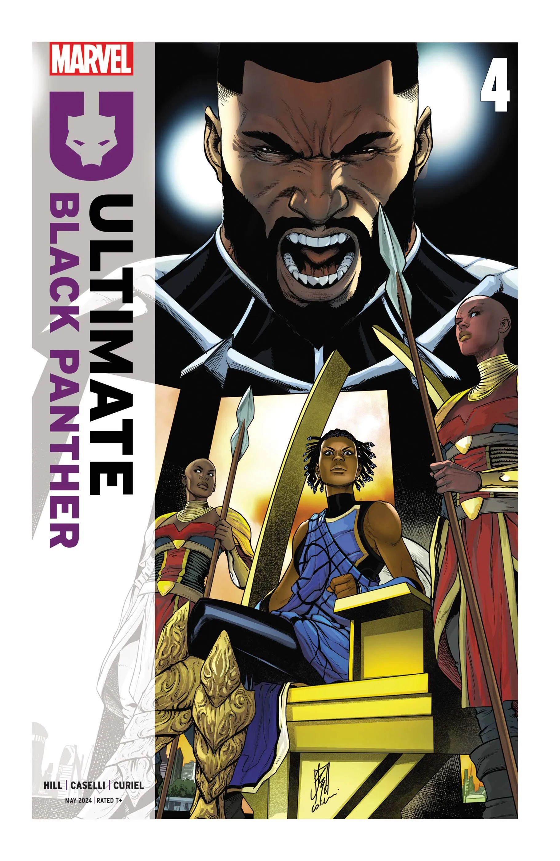 Couverture de Ultimate Black Panther (2024) #4
