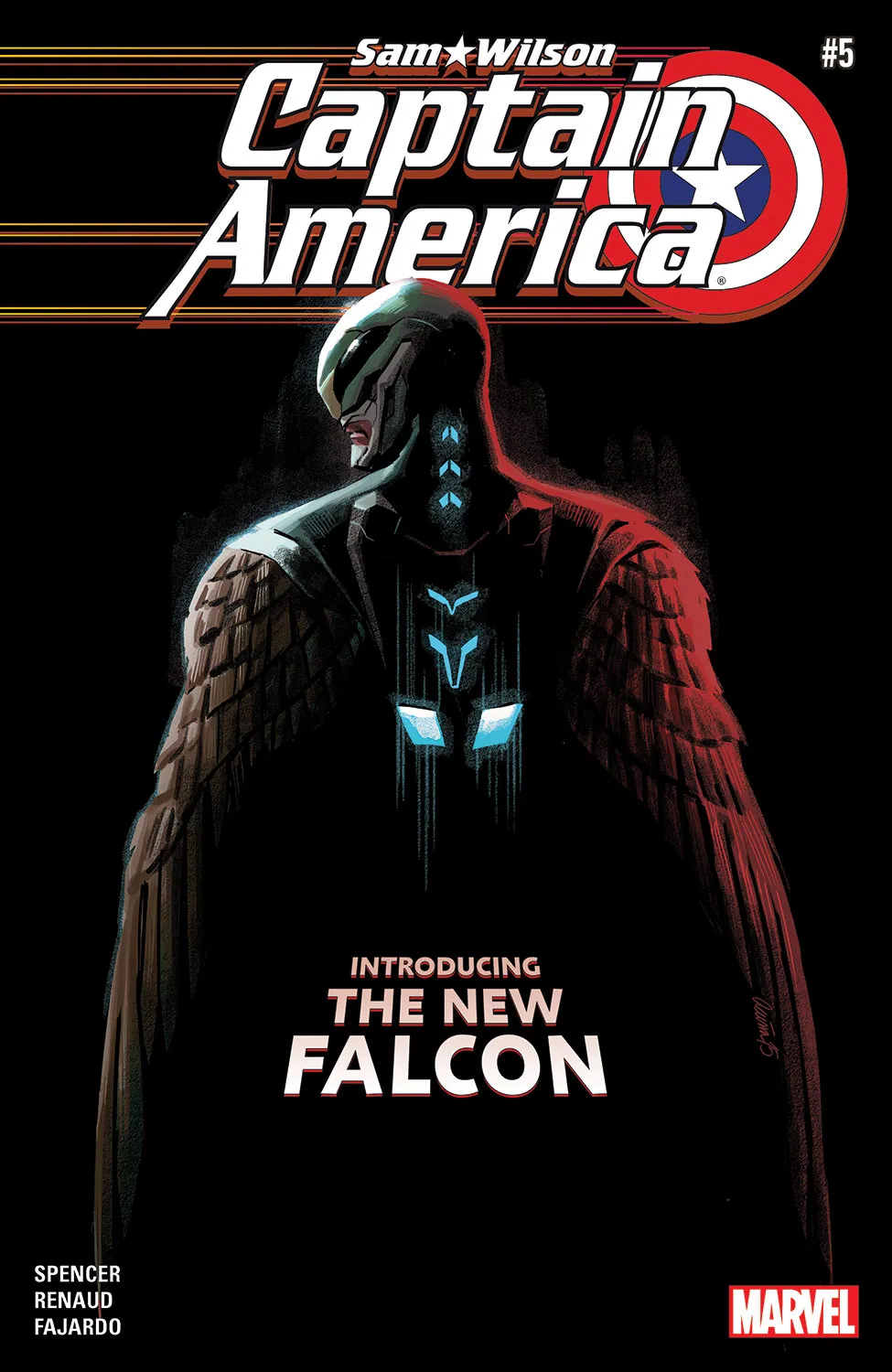 Couverture de Captain America: Sam Wilson (2015) #5