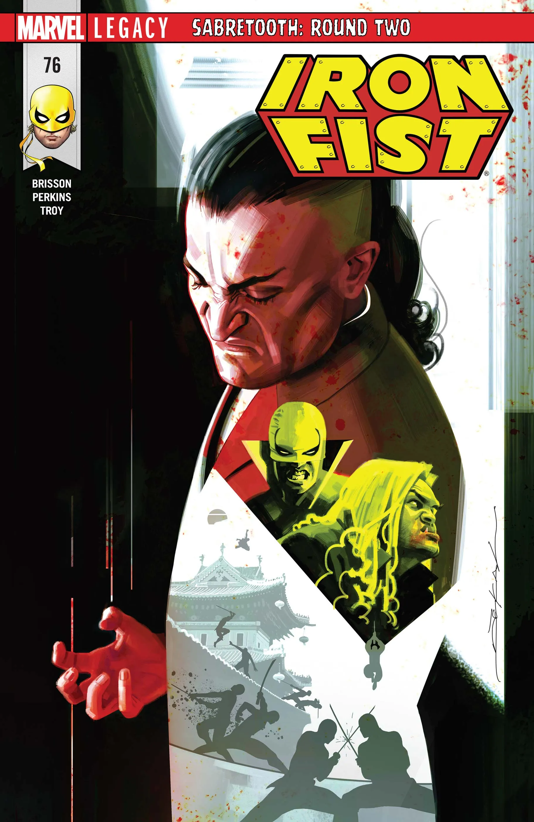 Couverture de Iron Fist (2017) #76