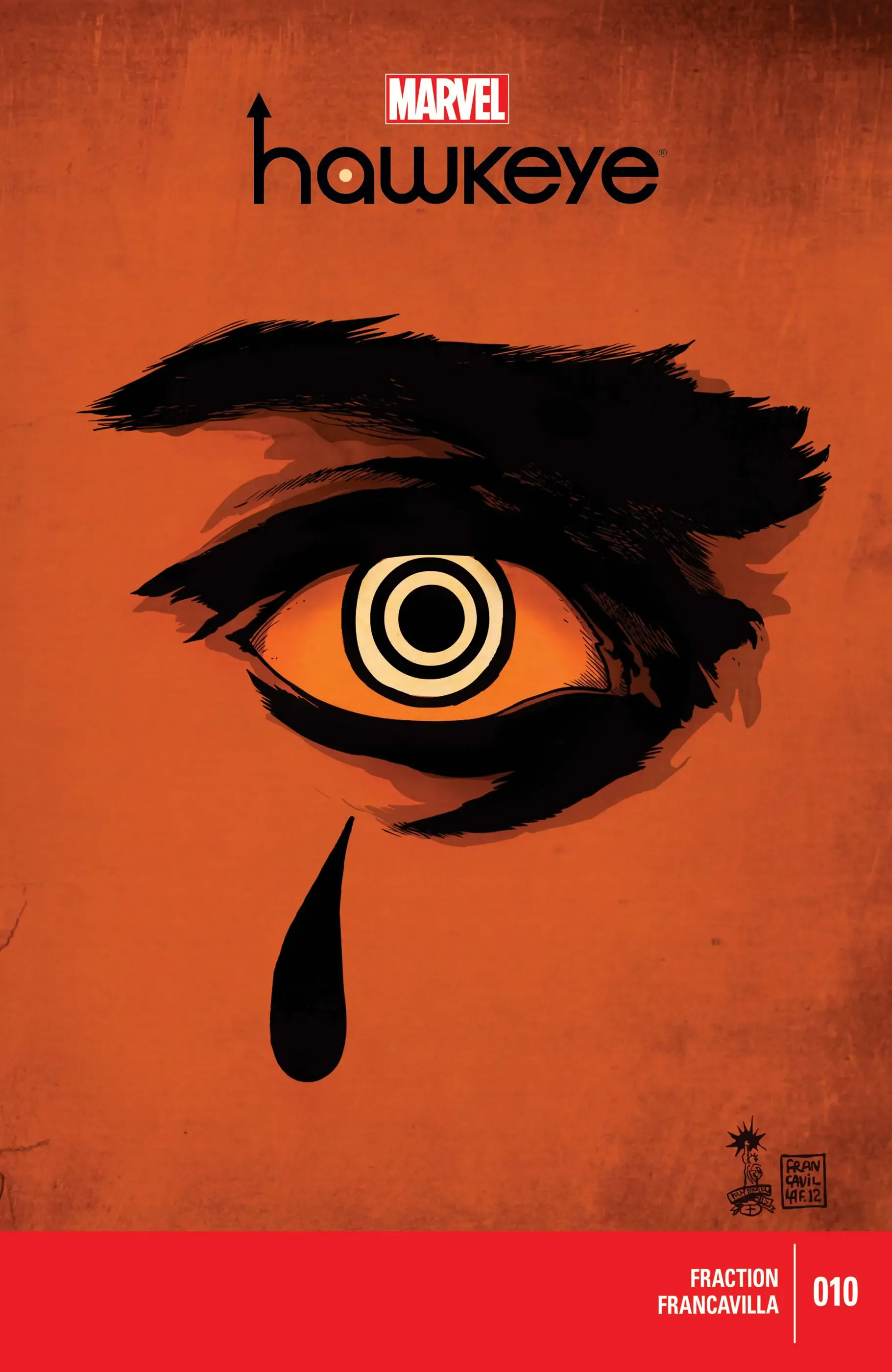 Couverture de Hawkeye (2012) #10