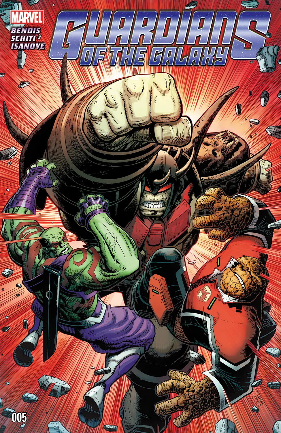 Couverture de Guardians of the Galaxy (2015) #5