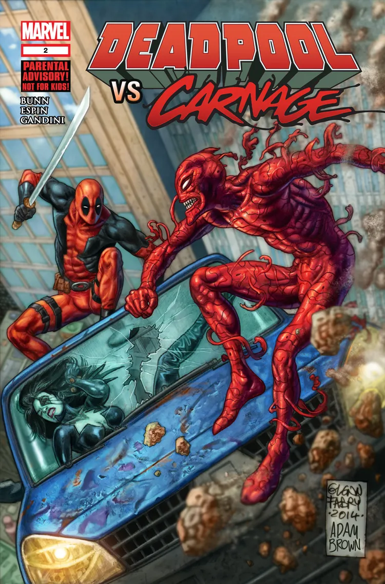 Couverture de Deadpool Vs. Carnage (2014) #2