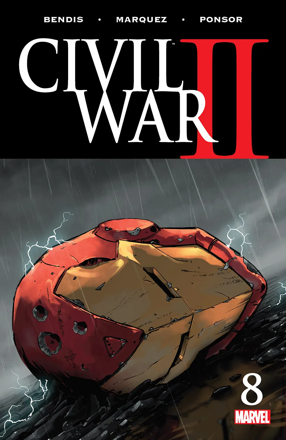 Couverture de Civil War II (2016) #8