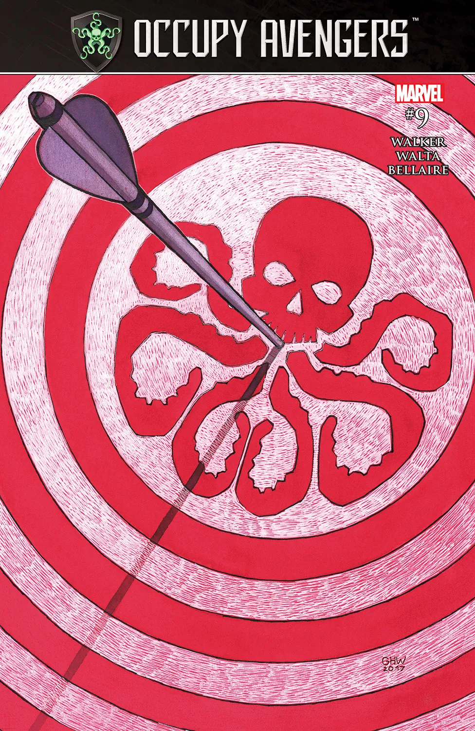 Couverture de Occupy Avengers (2016) #9