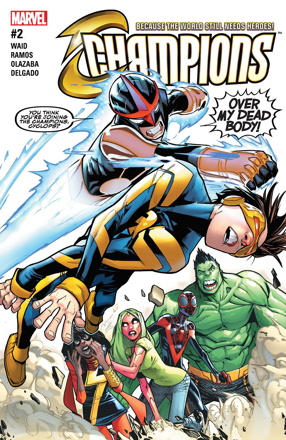 Couverture de Champions (2016) #2
