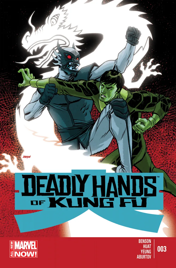 Couverture de Deadly Hands of Kung Fu (2014) #3