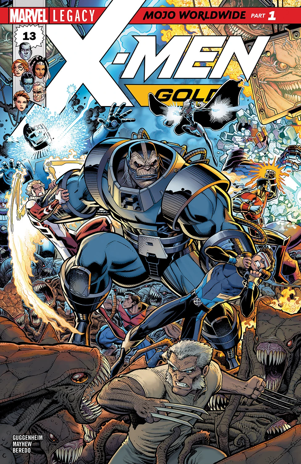 Couverture de X-Men: Gold (2017) #13