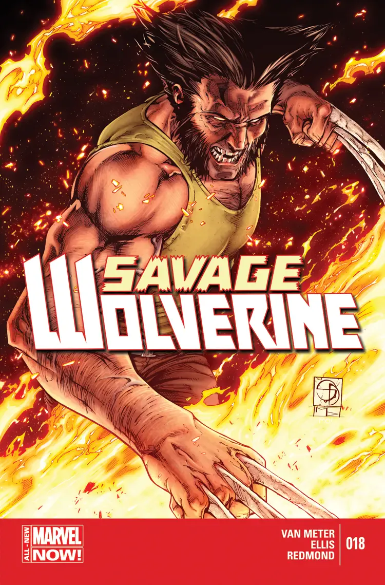 Couverture de Savage Wolverine (2013) #18