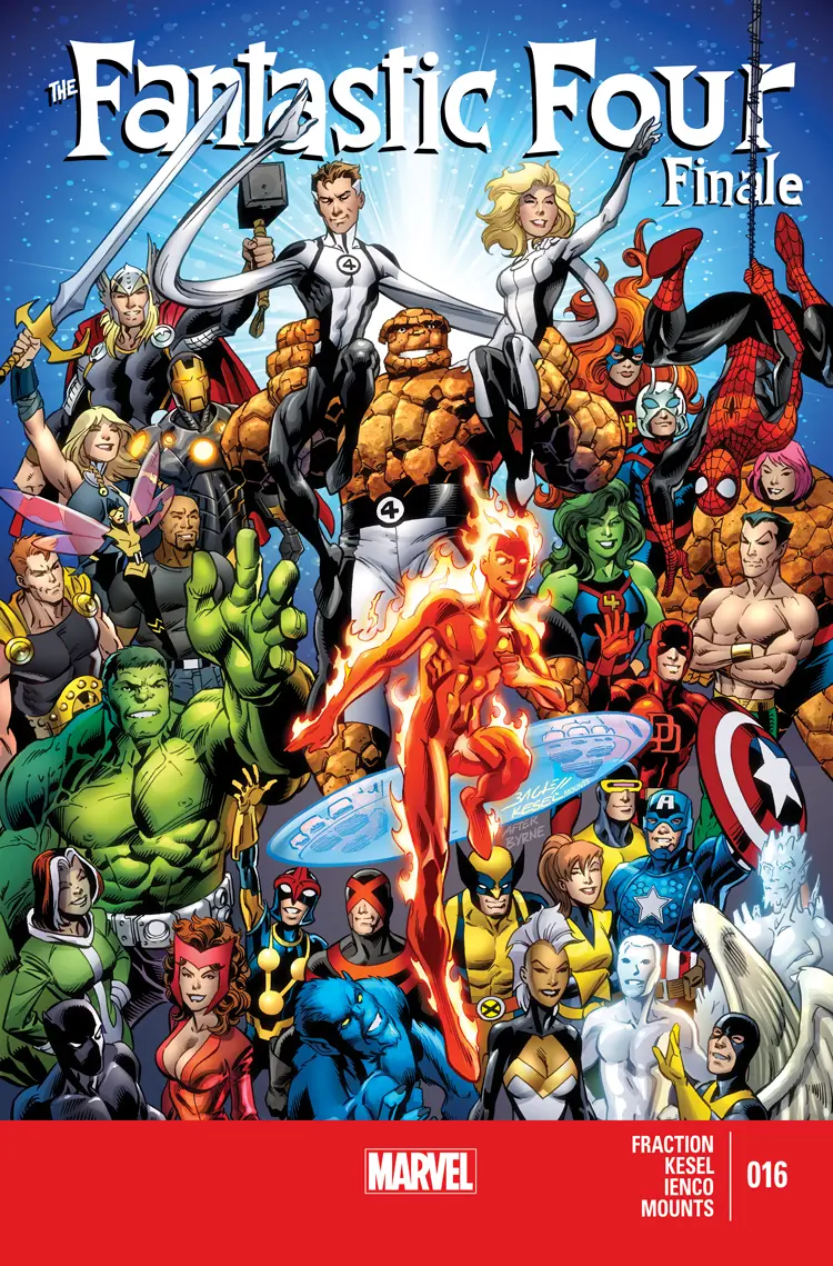 Couverture de Fantastic Four (2012) #16